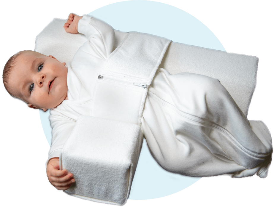 Coussin positionnement bébé méd. testé > EFFICACE & SÛR
