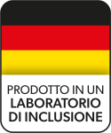 Sigillo: Prodotto in un laboratorio inclusione
